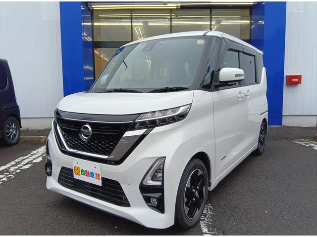 ルークス ハイウェイスター　Ｘ　快適パックＡ　純正ナビＴＶ　アラウンドビューモニター　衝突軽減ブレーキ　Ｂｌｕｅｔｏｏｔｈ　バックカメラ　ドラレコ　片側パワースライドドア　ＥＴＣ　純正アルミホイール　誤発進抑制　横滑り防止　ＬＥＤ（6枚目）