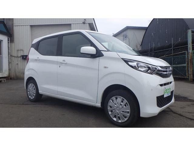 ｅＫワゴン Ｍ　４ＷＤ　クリアランスソナー　衝突被害軽減システム　キーレスエントリー　アイドリングストップ　電動格納ミラー　シートヒーター　ベンチシート　ＣＶＴ　盗難防止システム　ＡＢＳ　ＥＳＣ　ＣＤ　ＵＳＢ（3枚目）