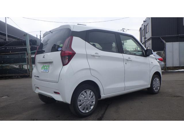 ｅＫワゴン Ｍ　４ＷＤ　クリアランスソナー　衝突被害軽減システム　キーレスエントリー　アイドリングストップ　電動格納ミラー　シートヒーター　ベンチシート　ＣＶＴ　盗難防止システム　ＡＢＳ　ＥＳＣ　ＣＤ　ＵＳＢ（4枚目）