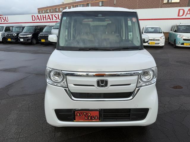 N-BOX G・EXホンダセンシング プッシュスタート・エンジンスターター・純正ナビ・フルセグTV・バックカメラ・両側パワースライドドア・ブレーキサポート・クルーズコントロール・レーンキープアシスト・ビルドインETC・横滑り防止装置(3枚目)