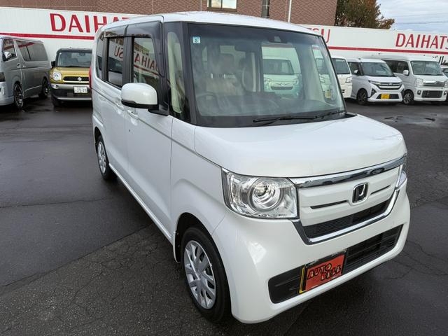 N-BOX G・EXホンダセンシング プッシュスタート・エンジンスターター・純正ナビ・フルセグTV・バックカメラ・両側パワースライドドア・ブレーキサポート・クルーズコントロール・レーンキープアシスト・ビルドインETC・横滑り防止装置(4枚目)