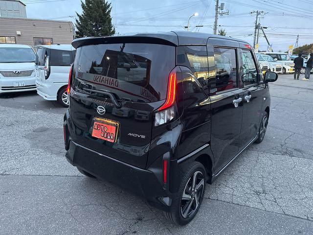 ムーヴ ＲＳ　４ＷＤ　バックカメラ　両側電動スライドドア　クリアランスソナー　オートクルーズコントロール　レーンアシスト　衝突被害軽減システム　オートライト　ＬＥＤヘッドランプ　スマートキー　アイドリングストップ（14枚目）