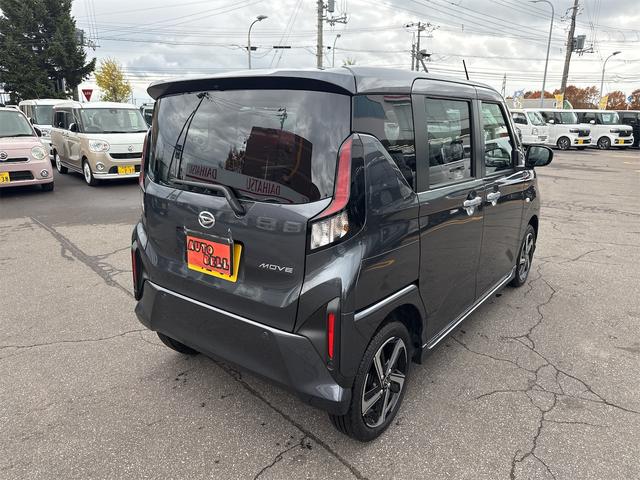 ムーヴ ＲＳ　４ＷＤ　バックカメラ　両側電動スライドドア　ナビ　ＴＶ　クリアランスソナー　オートクルーズコントロール　衝突被害軽減システム　オートライト　ＬＥＤヘッドランプ　スマートキー　アイドリングストップ（16枚目）