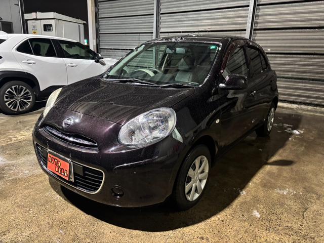 マーチ １２Ｇ　ＦＯＵＲ　ＡＴ・４ＷＤ・スマートキー・プッシュスタート・パートタイム４ＷＤ・純正エンジンスターター・純正ナビ・フルセグＴＶ・バックカメラ・プライバシーガラス（2枚目）