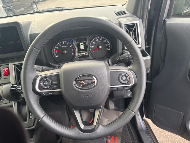 タフト Ｇ　ダーククロムベンチャー　・ＡＴ・４ＷＤ・スマートキー・プッシュスタートクルーズコントロール・ＬＥＤヘッドライト・ＬＥＤフォグライト・ステアリングスイッチ・シートヒーター・シートリフター・ガラスルーフ・純正アルミホイール（14枚目）