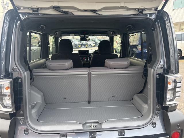 タフト Ｇ　ダーククロムベンチャー　・ＡＴ・４ＷＤ・スマートキー・プッシュスタートクルーズコントロール・ＬＥＤヘッドライト・ＬＥＤフォグライト・ステアリングスイッチ・シートヒーター・シートリフター・ガラスルーフ・純正アルミホイール（37枚目）