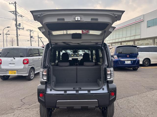 タフト Ｇ　ダーククロムベンチャー　・ＡＴ・４ＷＤ・スマートキー・プッシュスタートクルーズコントロール・ＬＥＤヘッドライト・ＬＥＤフォグライト・ステアリングスイッチ・シートヒーター・シートリフター・ガラスルーフ・純正アルミホイール（38枚目）