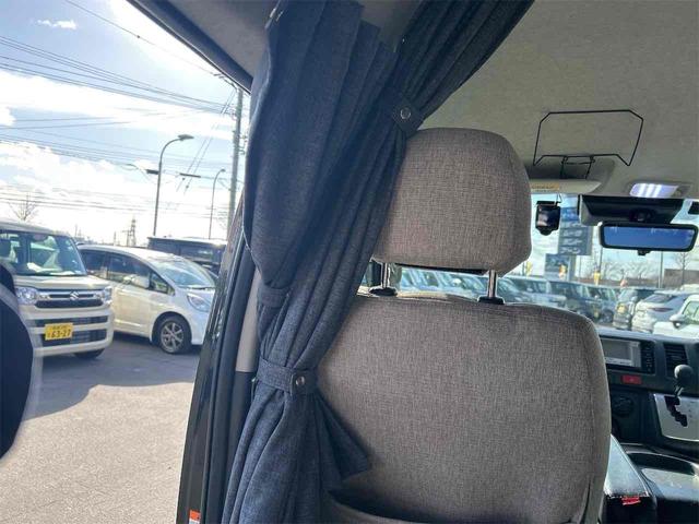 ハイエースバン ロング ハイルーフ キャンピングカー 4WD キャンピングカー ドライブレコーダー ETC 全周囲カメラ ナビ TV レーンアシスト 衝突被害軽減システム スライドドア オートマチックハイビーム キーレスエントリー 電動格納ミラー(44枚目)