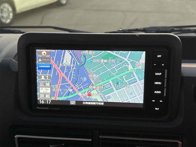 ハイゼットトラック ジャンボエクストラ　４ＷＤ　ＣＶＴ　衝突被害軽減システム　クリアランスソナー　ナビ　ＴＶ　スマートキー　アイドリングストップ　電動格納ミラー　オートライト　ＥＳＣ　エアコン　パワーステアリング（4枚目）