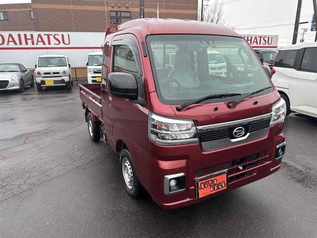 ハイゼットトラック ジャンボエクストラ　４ＷＤ　ＣＶＴ　衝突被害軽減システム　クリアランスソナー　ナビ　ＴＶ　スマートキー　アイドリングストップ　電動格納ミラー　オートライト　ＥＳＣ　エアコン　パワーステアリング（14枚目）