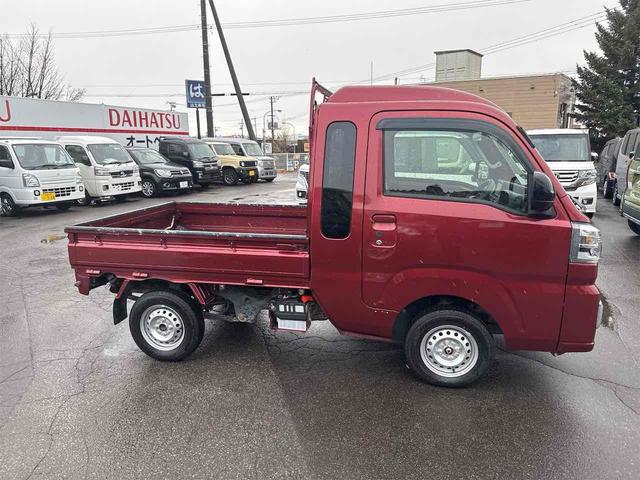 ハイゼットトラック ジャンボエクストラ　４ＷＤ　ＣＶＴ　衝突被害軽減システム　クリアランスソナー　ナビ　ＴＶ　スマートキー　アイドリングストップ　電動格納ミラー　オートライト　ＥＳＣ　エアコン　パワーステアリング（15枚目）