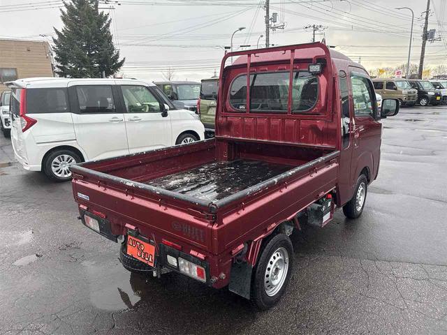 ハイゼットトラック ジャンボエクストラ　４ＷＤ　ＣＶＴ　衝突被害軽減システム　クリアランスソナー　ナビ　ＴＶ　スマートキー　アイドリングストップ　電動格納ミラー　オートライト　ＥＳＣ　エアコン　パワーステアリング（16枚目）