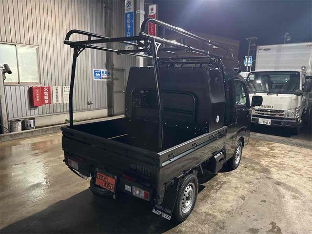 ハイゼットトラック ジャンボエクストラ　４ＷＤ　ＣＶＴ　衝突被害軽減システム　クリアランスソナー　スマートキー　アイドリングストップ　電動格納ミラー　ＥＳＣ　エアコン　パワーウィンドウ　ＨＡＲＤＣＡＲＧＯ　ルーフキャリア　ＬＥＤワークライト（15枚目）