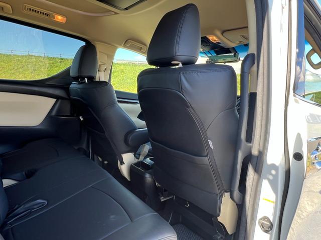 アルファード 2.5X 4WD トヨタセーフティセンス 社外8インチナビ CD DVD Bluetooth バックカメラ フルセグTV フリップダウンモニターLEDヘッドライト エンジンスターター クルーズコントロール(29枚目)