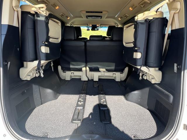 アルファード 2.5X 4WD トヨタセーフティセンス 社外8インチナビ CD DVD Bluetooth バックカメラ フルセグTV フリップダウンモニターLEDヘッドライト エンジンスターター クルーズコントロール(34枚目)