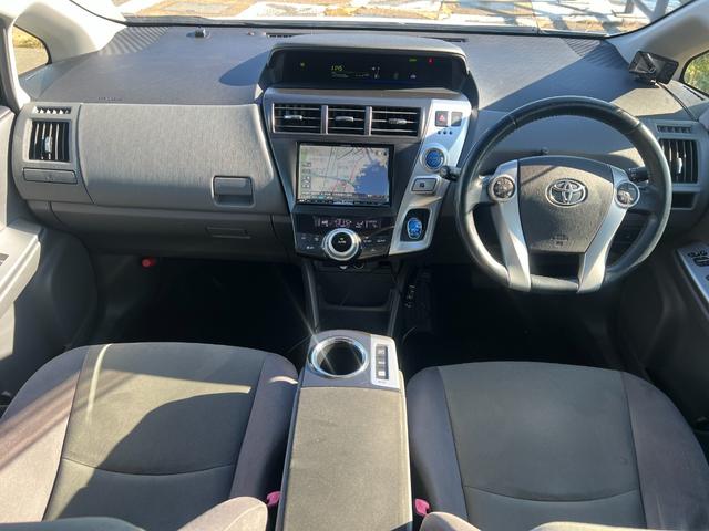 プリウスアルファ Ｓツーリングセレクション　アルパイン８インチメモリーナビ　ＣＤ　ＤＶＤ　フルセグＴＶ　Ｂｌｕｅｔｏｏｔｈ　バックカメラ　寒冷地仕様　ステアリングスイッチ　スマートキー　プッシュスタート　ＨＩＤ　フォグライト　１７インチアルミ（39枚目）