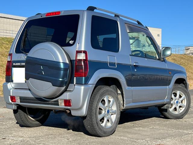 パジェロミニ リミテッドエディションＶＲ　４ＷＤ　社外オーディオ　ＣＤ　キーレスキー　エンジンスターター　レベライザー　フォグライト（8枚目）