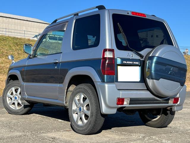 パジェロミニ リミテッドエディションＶＲ　４ＷＤ　社外オーディオ　ＣＤ　キーレスキー　エンジンスターター　レベライザー　フォグライト（9枚目）