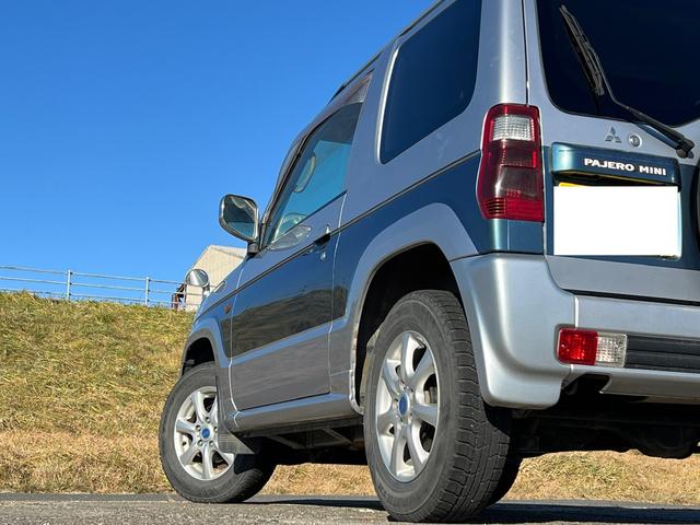 パジェロミニ リミテッドエディションＶＲ　４ＷＤ　社外オーディオ　ＣＤ　キーレスキー　エンジンスターター　レベライザー　フォグライト（23枚目）