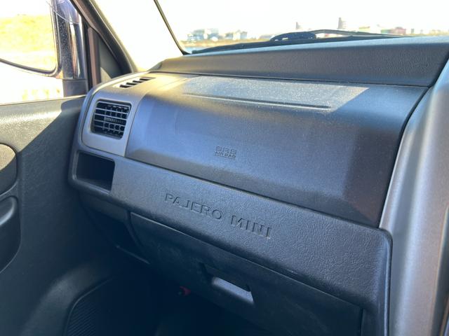 パジェロミニ リミテッドエディションＶＲ　４ＷＤ　社外オーディオ　ＣＤ　キーレスキー　エンジンスターター　レベライザー　フォグライト（47枚目）