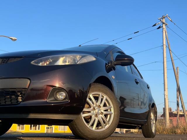 デミオ １３Ｃ　社外ナビ　ＣＤ　Ｂｌｕｅｔｏｏｔｈ　ワンセグＴＶ　キーレスキー　レベライザー　フォグ（22枚目）