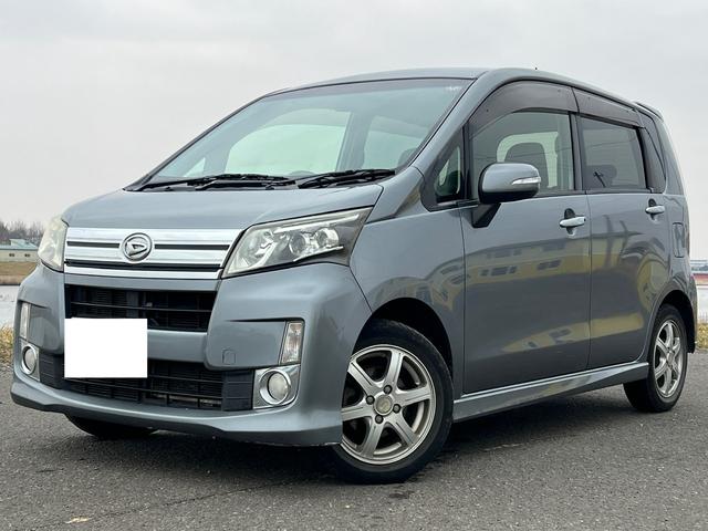 ムーヴ カスタム X 4WD 社外ナビ フルセグTV スマートキー(7枚目)