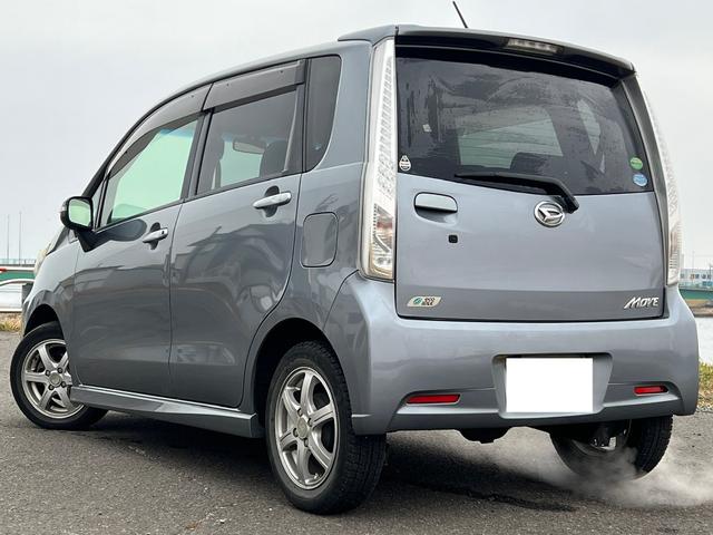 ムーヴ カスタム X 4WD 社外ナビ フルセグTV スマートキー(9枚目)