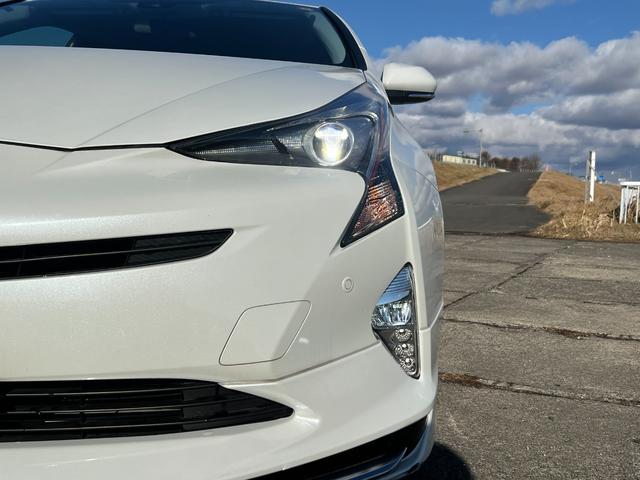 プリウス S 社外8インチナビ CD DVD Bluetooth バックカメラ モデリスタエアロ スマートキー 横滑り防止(26枚目)