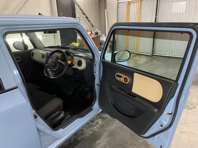 アルトラパン G ナビ バックカメラ エンジンスターター シートヒーター ベンチシート プッシュスタート(9枚目)