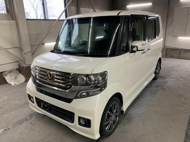 Ｎ－ＢＯＸカスタム Ｇ・Ｌパッケージ　ナビ　バックカメラ　エンジンスターター　両側パワースライドドア　アイドリングストップ（7枚目）