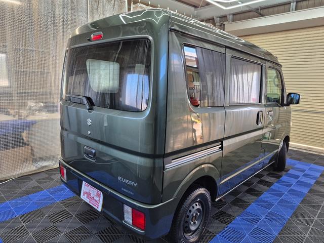 エブリイ PAリミテッド 4WD CVT 衝突被害軽減システム クリアランスソナー レーンアシスト 両側スライドドア キーレスエントリー アイドリングストップ ESC エアコン パワーステアリング パワーウィンドウ(4枚目)