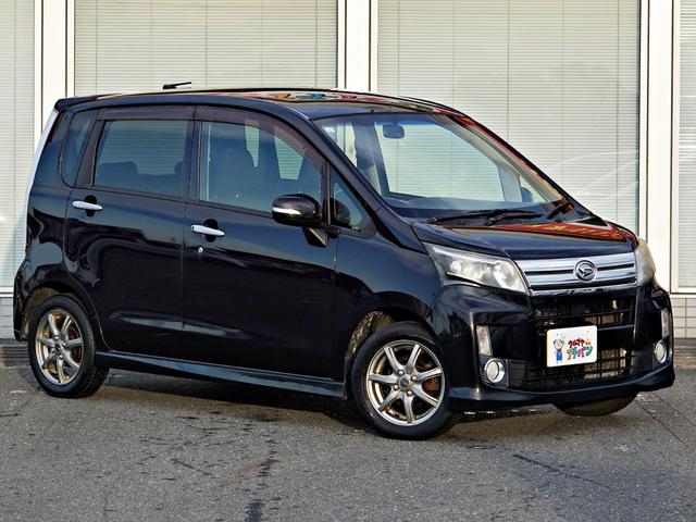 ムーヴ カスタム　Ｘリミテッド　寒冷地仕様車　キーレス　リアカメラ　ナビＴＶ　ワンセグ　盗難防止装置　フルオートエアコン　エコアイドル　４ＷＤ　メモリーナビ　ベンチシート　ＡＢＳ　Ｗエアバッグ　アルミホイール　パワーウィンドウ（12枚目）