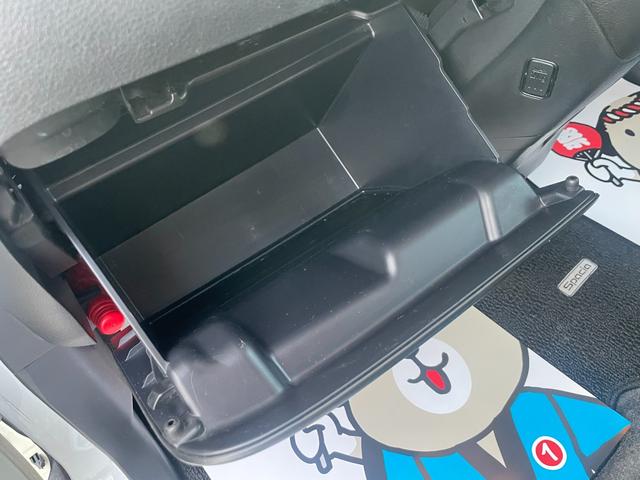 スペーシアカスタムZ ターボ AW 両側スライド片側電動ドア 前席シートヒーター インテリキー Iストップ ワンオーナー車 フルオートエアコン ナビTV オートクルーズ 禁煙 キーレスキー DVDパワーウインドウベンチシート4WD(54枚目)