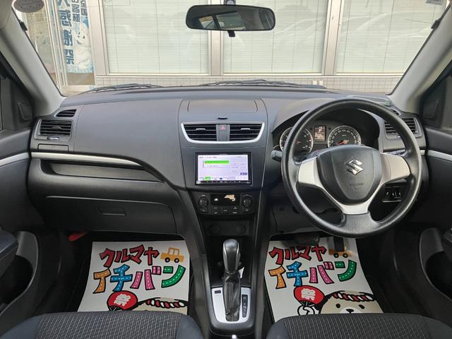 スイフト XG 横滑り防止機能 ナビTV 前席シートヒーター 盗難防止システム スマートキー 4WD ABS パワーステアリング パワーウィンドウ Wエアバック フルセグTV フルオートエアコン Bカメラ(18枚目)
