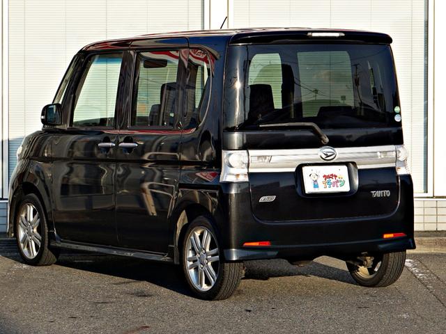タント カスタムＲＳ　寒冷地仕様車　禁煙　Ｗエアバック　ＰＳ　キーフリーシステム　フルオートエアコン　地デジ　ＰＷ　アイドリング　エアバック　ナビテレビ　ＡＢＳ　４ＷＤ　スマートキー　ベンチシート　メモリーナビ　アルミ（10枚目）