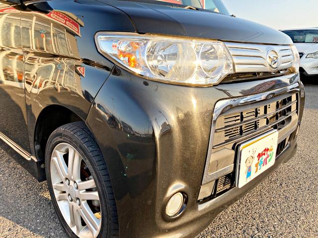 タント カスタムＲＳ　寒冷地仕様車　禁煙　Ｗエアバック　ＰＳ　キーフリーシステム　フルオートエアコン　地デジ　ＰＷ　アイドリング　エアバック　ナビテレビ　ＡＢＳ　４ＷＤ　スマートキー　ベンチシート　メモリーナビ　アルミ（13枚目）