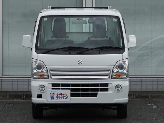 キャリイトラック ＫＸ　ＤＶＤ再生　フルセグＴＶ　ダブルエアバック　キーレスエントリーキー　１オーナー　パートタイム４ＷＤ　運転席エアバック　パワステ　ＥＴＣ　エアコン付　ナビＴＶ　パワーウインドウ　ＡＢＳ　メモリナビ（6枚目）