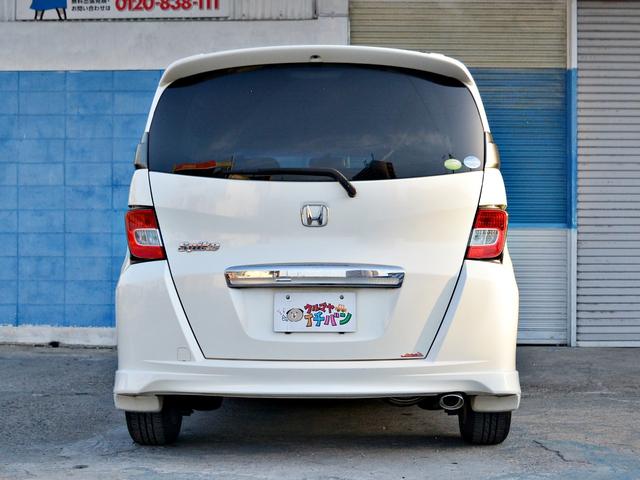 フリードスパイク Ｇ　エアロ　メモリナビ　Ｗエアバッグ　ナビ＆ＴＶ　キーレスキー　ＡＡＣ　運転席エアバック　パワーウィンドウ　パワーステアリング　ＡＢＳ　ＥＴＣ　両側スライドドア　アルミホイール　ワンセグテレビ　メモリ－ナビ（10枚目）