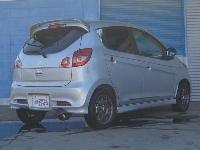 セルボ ＴＸ　ターボ　タワーバー　社外マフラー　ナビ　ＤＶＤ再生　スマートキー　アルミホイール（6枚目）