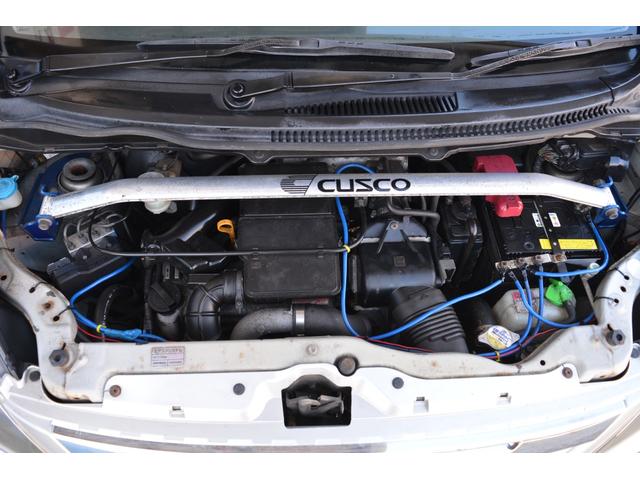 セルボ ＴＸ　ターボ　タワーバー　社外マフラー　ナビ　ＤＶＤ再生　スマートキー　アルミホイール（9枚目）