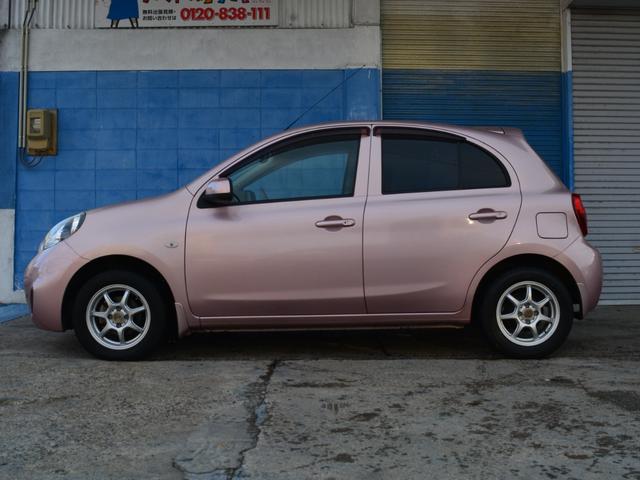 マーチ X Vセレクション スマートキー プッシュスタート ETC アルミホイール(9枚目)