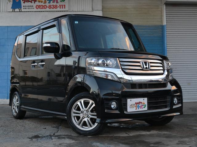 N-BOXカスタム G・Lパッケージ ナビ TV バックカメラ DVD再生 両側スライドドア 片側自動スライドドア ETC スマートキー アルミホイール(9枚目)