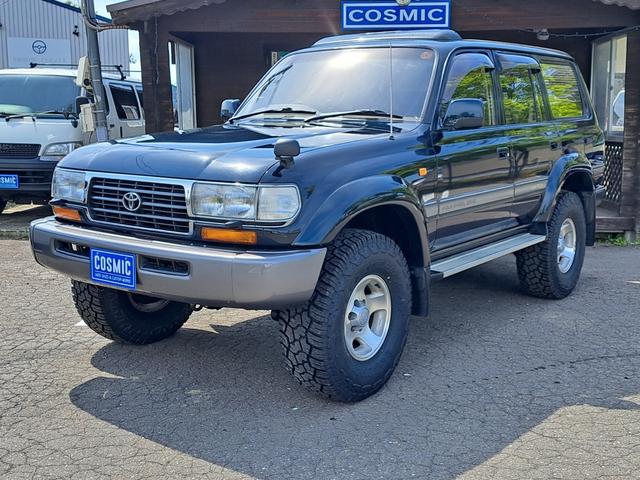 ランドクルーザー８０ ＶＸリミテッド　リフトアップ新品ジオランダーＡＴタイヤ（2枚目）