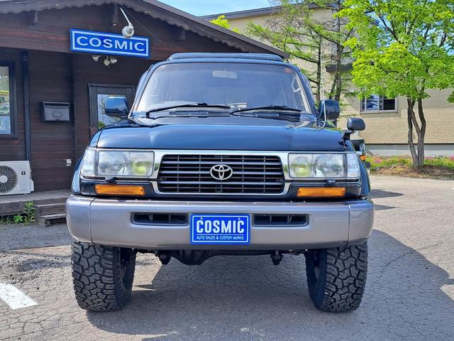 ランドクルーザー８０ ＶＸリミテッド　リフトアップ新品ジオランダーＡＴタイヤ（3枚目）
