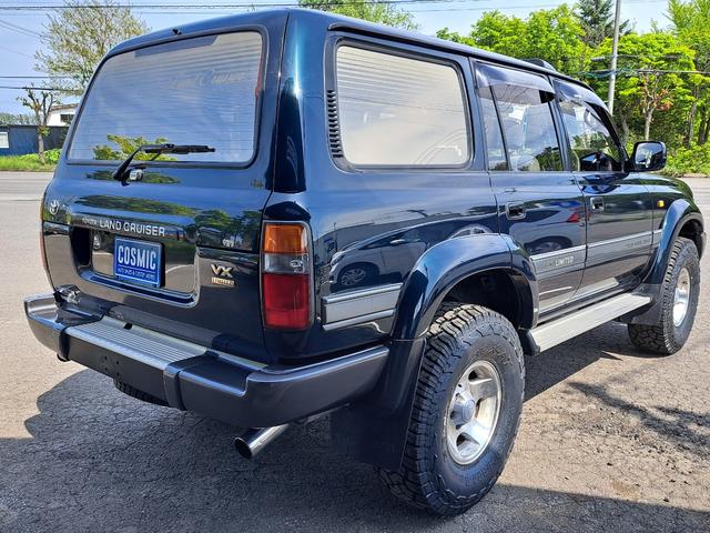ランドクルーザー８０ ＶＸリミテッド　リフトアップ新品ジオランダーＡＴタイヤ（20枚目）