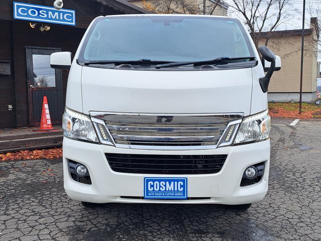 NV350キャラバンバン ロングプレミアムGXターボ ハヤシホイール(4枚目)