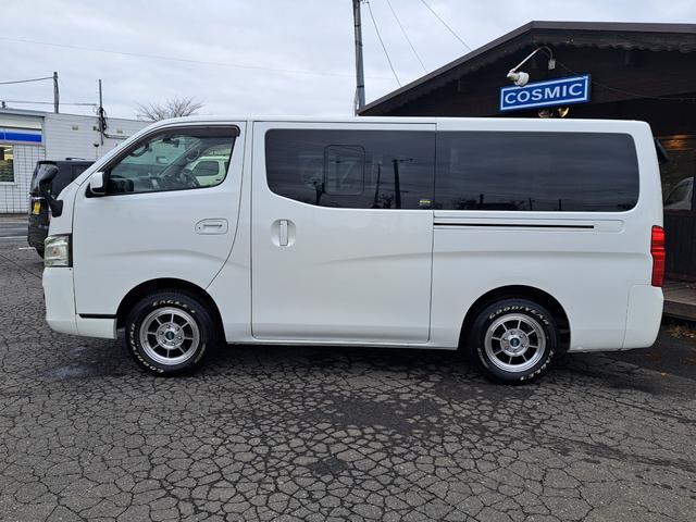 NV350キャラバンバン ロングプレミアムGXターボ ハヤシホイール(6枚目)