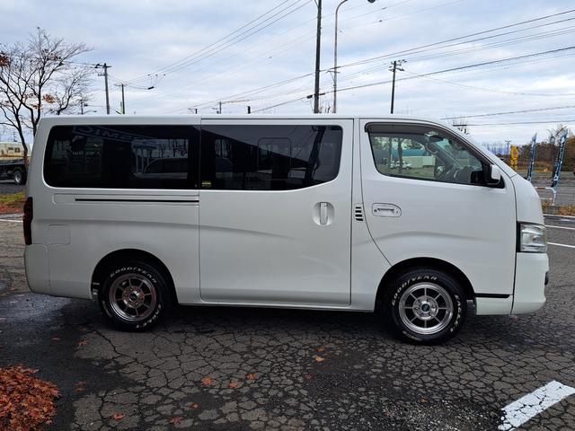 NV350キャラバンバン ロングプレミアムGXターボ ハヤシホイール(7枚目)