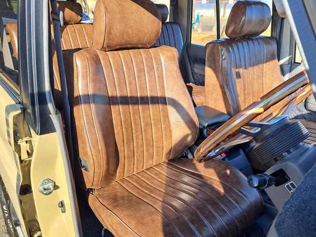 ランドクルーザープラド 　７０フェイス換装　シートカバー（7枚目）