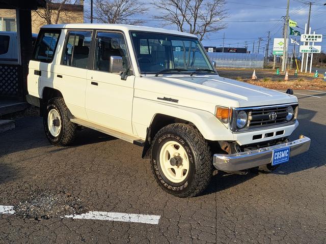 ランドクルーザー70 前後デフロックマニュアル4ナンバー(4枚目)